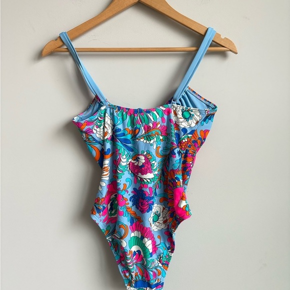 Kate Spade New York Swimsuit One Piece Tie Front  Swimsuit MEDIUM NWOT - Picture 4 of 6